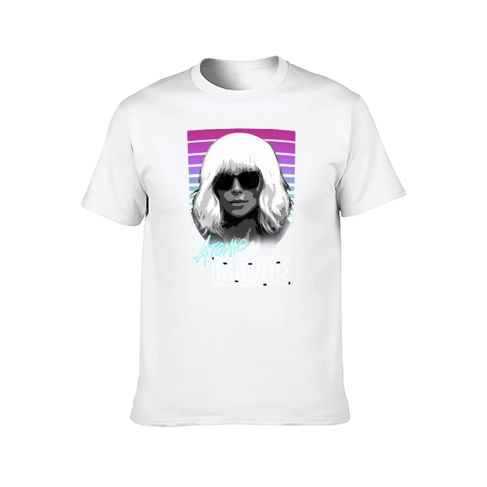 تي شيرت أشقر ذري تي شيرت للرجال من القطن الناعم تي شيرت رجالي من القطن الثقيل