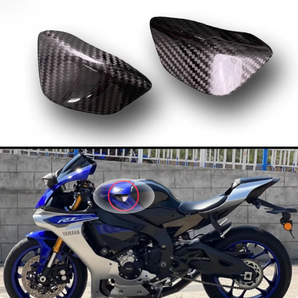 

For Yamaha R1 2015 2016 2017 2018 2019 Fuel tank protective cover carbon fiber fuel tank slider