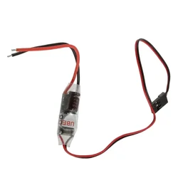 Receptor de fuente de alimentación FPV 3A 2-5S, regulador de voltaje externo BEC (UBEC) 5V, módulo regulador reductor para Avión RC