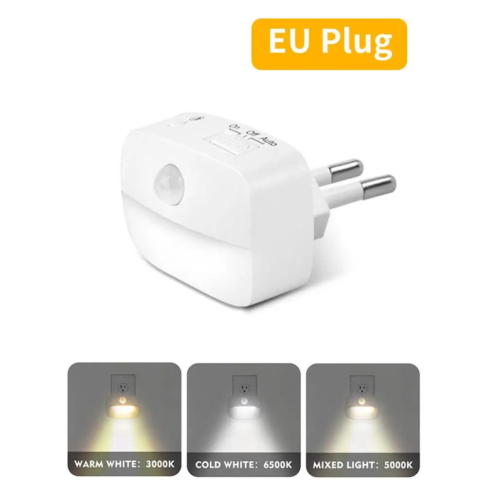 スマートセンシング LED ナイトライト 220V EU/US プラグソケットランプ子供用ナイトライトワイヤレス壁ベッドサイド寝室ナイトランプ