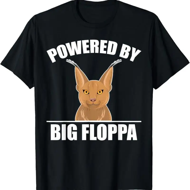 Big Floppa Powered By Big Floppa T-Shirt