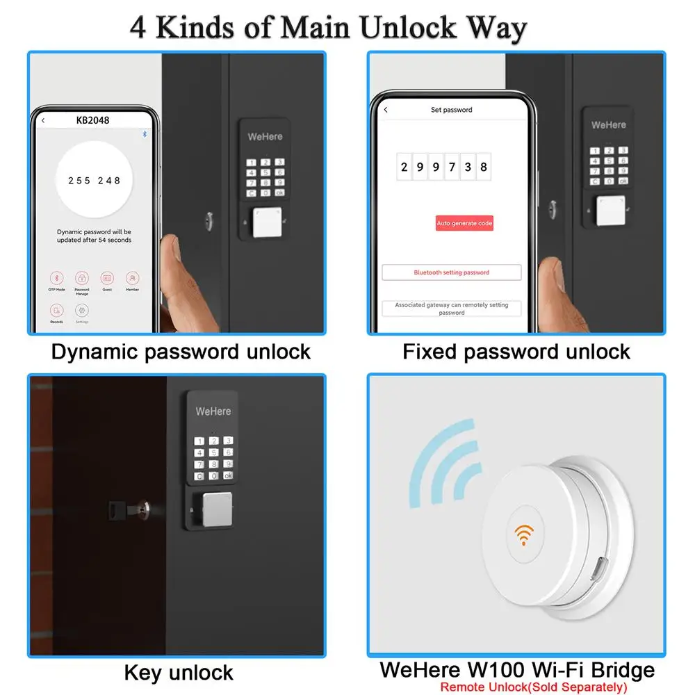 Waterproof Smart Mailbox Delivery Box for Home