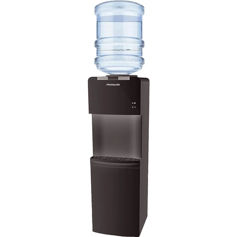 

Top Loading Cooler Dispenser -Hot & Cold Water - Child Safety Lock - Innovative Slim & Sleek Design, Holds 3 or 5 Gallon Bottle