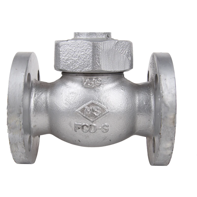 MS DC407L Ball Valves Ductile Iron JIS20K Flange Swing Type LPG  Back High Pressure Check Valve 2 Globe Valves