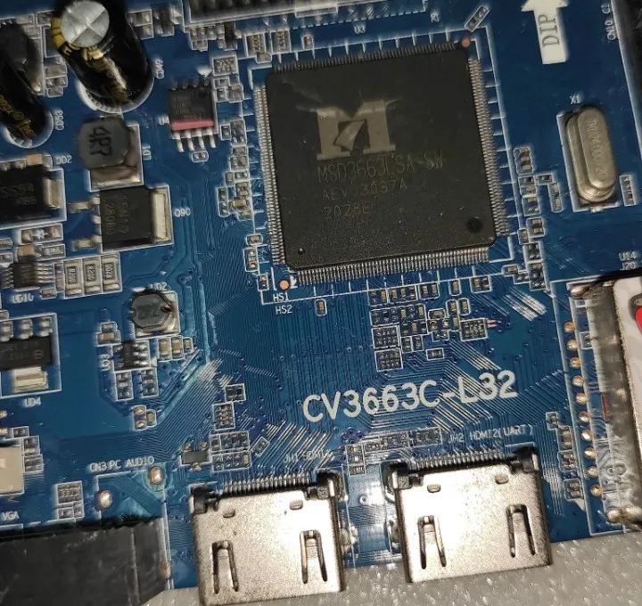 Free shipping!!  CV3663C-L32   Three in one TV motherboard  Tested and working well