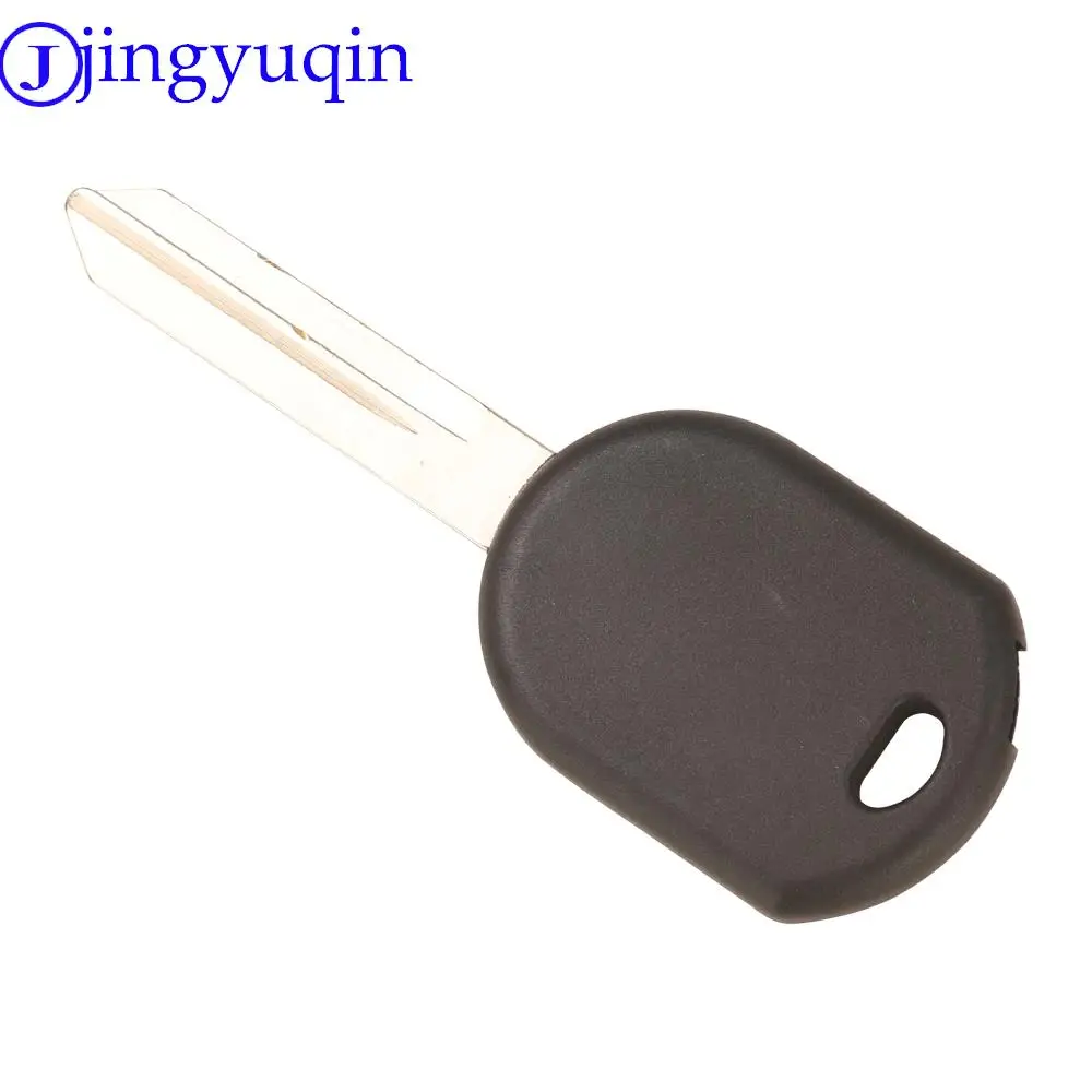 Jingyuqin Transponder Car Key Shell Case dla Ford C-Max F350 Escape Fiesta F150 Mustang z nieoszlifowanym ostrzem FO38R