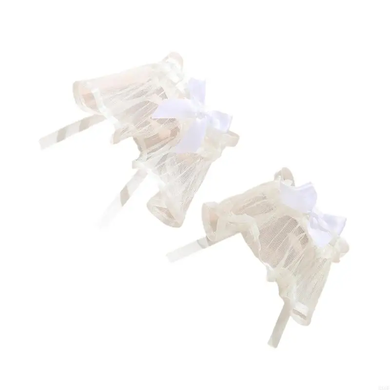 HX6F MULHERES MANEIRAS FALES LACE BRIM BRIM