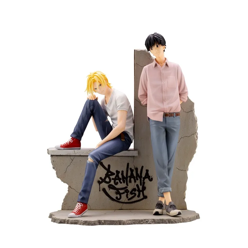 

Original Genuine Kotobukiya ARTFX J Ash Lynx Okumura Eiji BANANA FISH 1/8 25cm Authentic Model Animation Character Toy