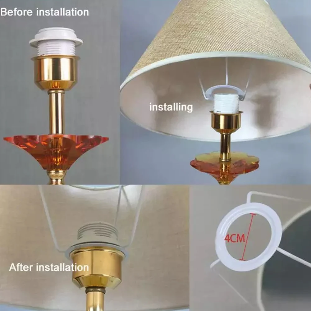 A67P-Table Lamp Lampshade Accessories E27 Linen Bedside Lamp Wall Lamp Floor Lamp Shade Cloth Lower Diameter 30Cm
