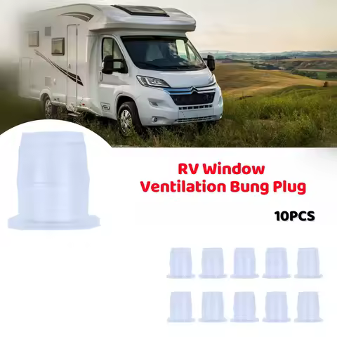 10Pcs Caravan Window Ventilation Bung Plug Seal 7mm Diameter Interior Accessories For RV Trailer Camper Motorhome
