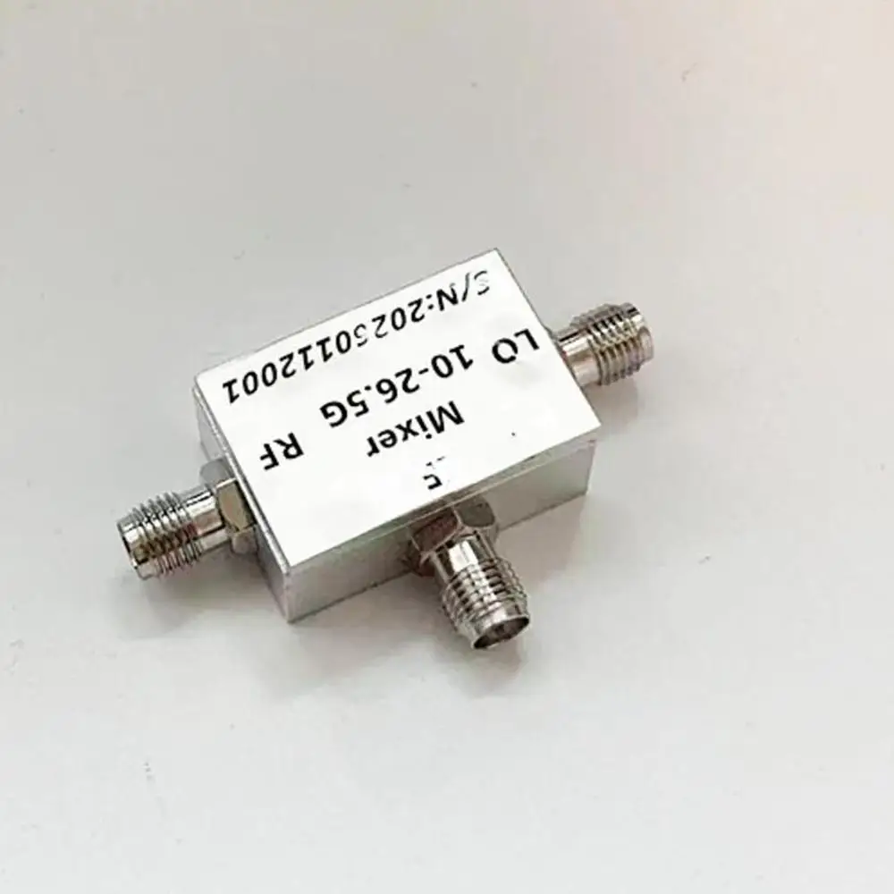 DYKB 10-26.5GHz Broadband Mixer High IF Up Down Converter RF/LO SMA Low Loss Microwave Transceiver Frequency Conversion Module