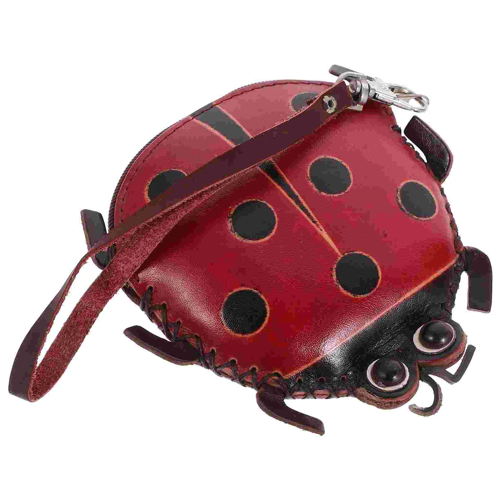 

Women Fashion Wallet Coin Purse Credit Holder Wrist Straps Wristband Ladybug Child Wristbands