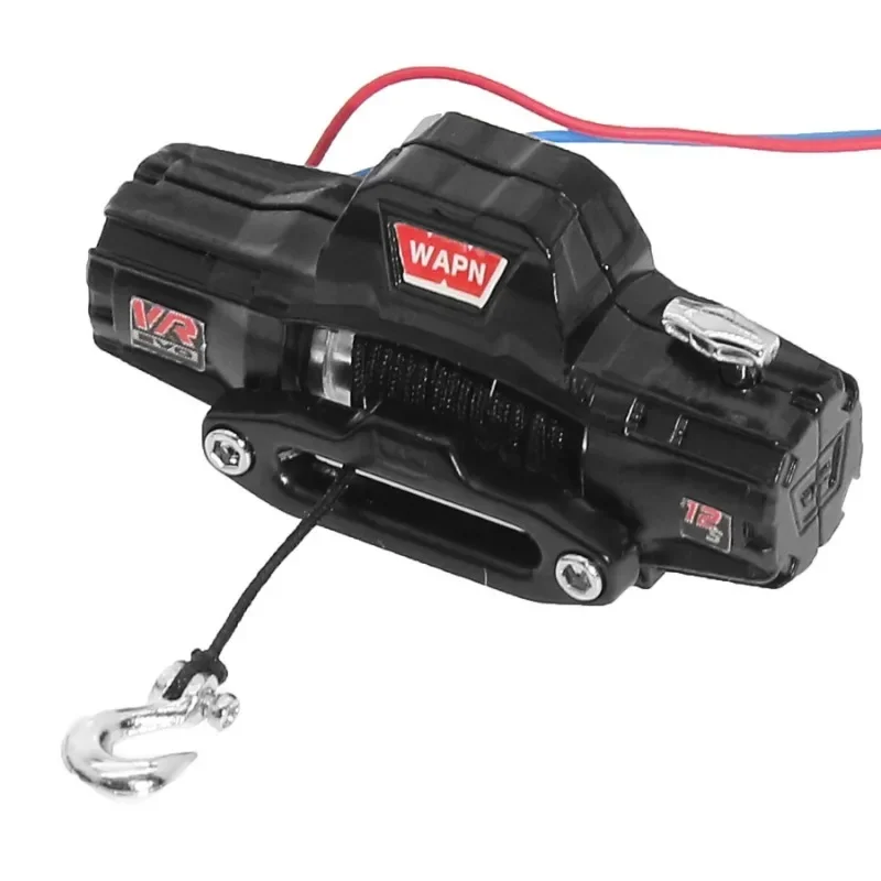 Simulation Metal Automatic Winch for TRXS TRX4M 1/18 RC Crawler Car Upgrade Parts Accessories
