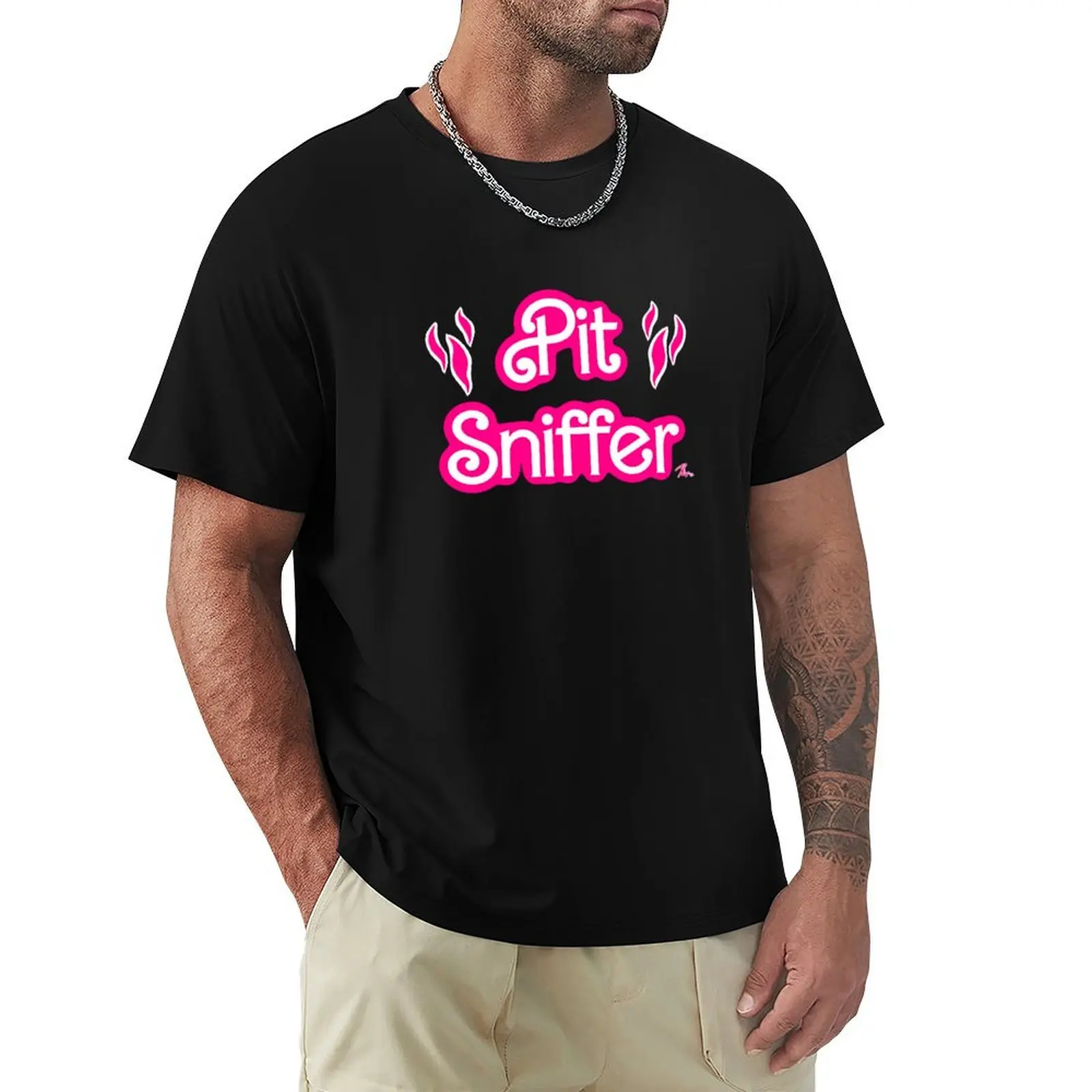 Pit Sniffer T-Shirt Large Size Loose Casual Tee