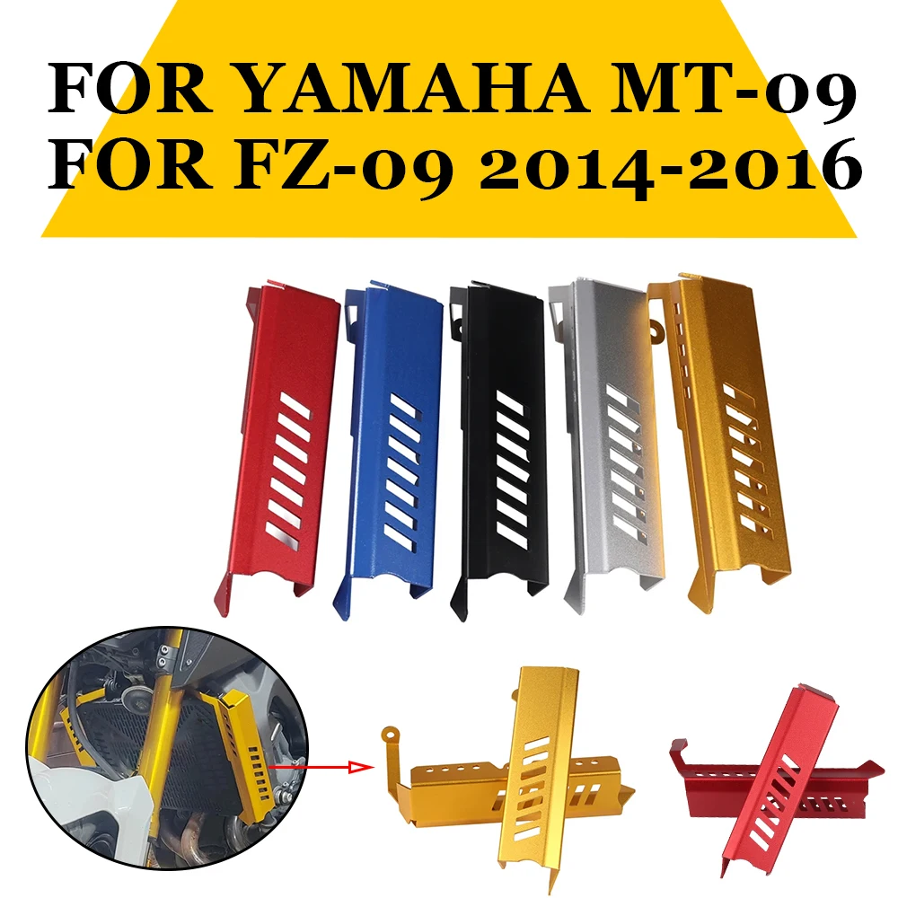 

Motorcycle Accessories Side Radiator Guard Protection Cover Cap Protector For Yamaha MT-09 MT09 FZ-09 FZ09 2014 2015 2016