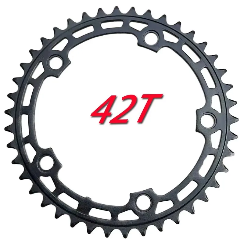 165Mm bicycle fixed gear crank set square taper hole racing retro single speed 42T 44t chain link bicycle crank set