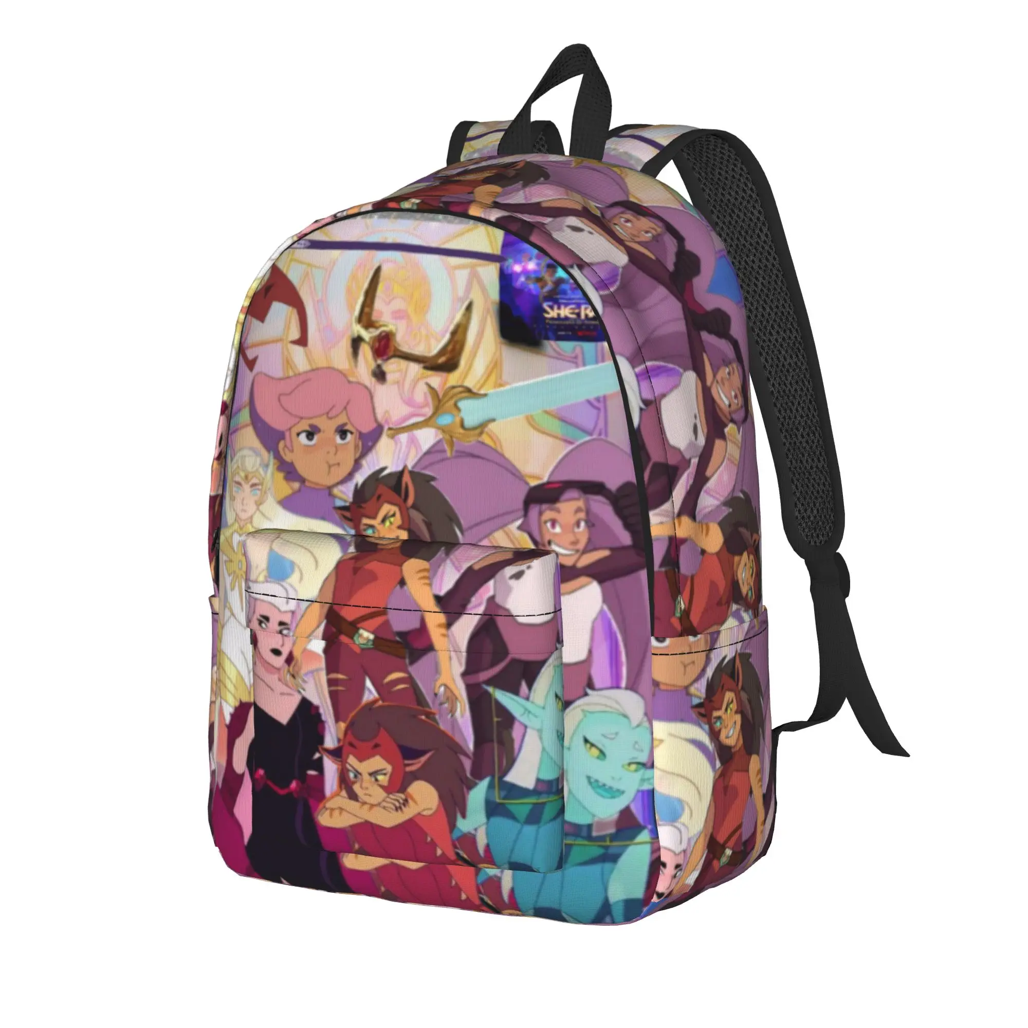 She-Ra and the Princesses of Power Backpack for Men Women Cool Student Hiking Travel Daypack  Laptop Computer Shoulder Bag Gift