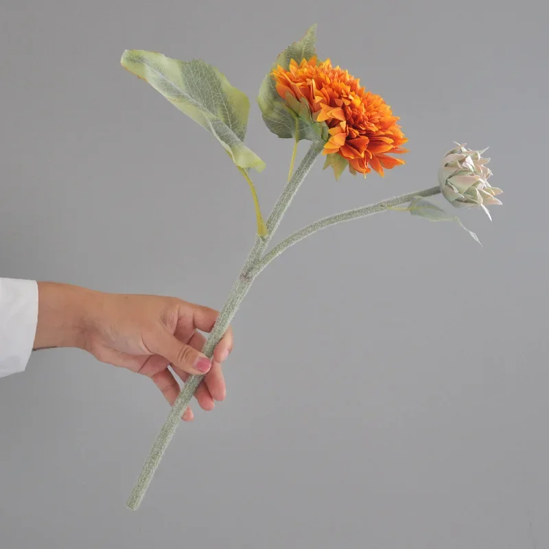 44CM Artificial Thousand Story Sunflower Artificial Flower Living Room Home Decoration Flower Arrangement Accessories