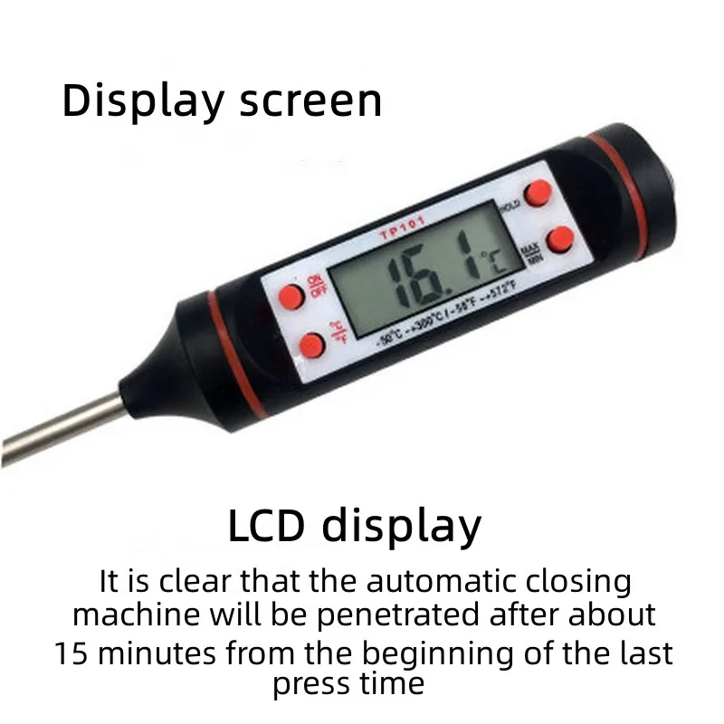 Electronic Thermometer Digital Thermometer Probe Barbecue Pen Test Bbq Temperature Pen Food Thermometer