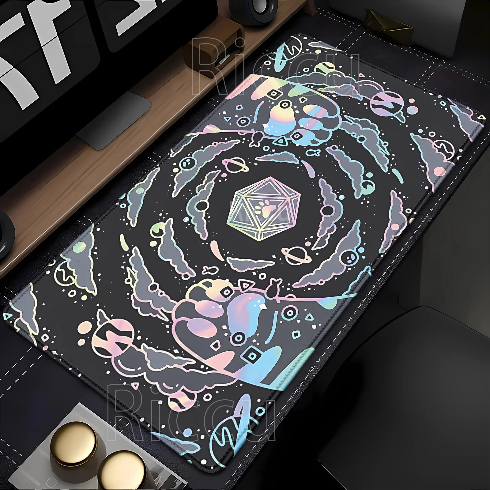 

Коврик для мыши в стиле аниме «кошачья лапа» XXL, большой размер, коврик для офисного компьютерного стола 400x900, нескользящая клавиатура, коврик для ноутбука, коврик для мыши с оверлоком XXL