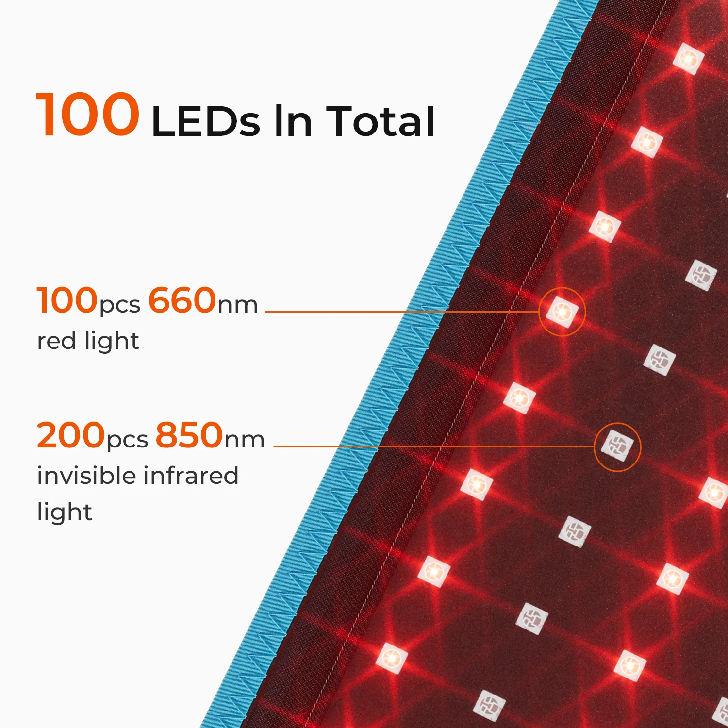 Cinturón de luz roja para el cuidado de la salud, lámpara infrarroja LED 100, máquina de masaje de terapia de luz roja para cinturón corporal, calefacción de cintura y espalda