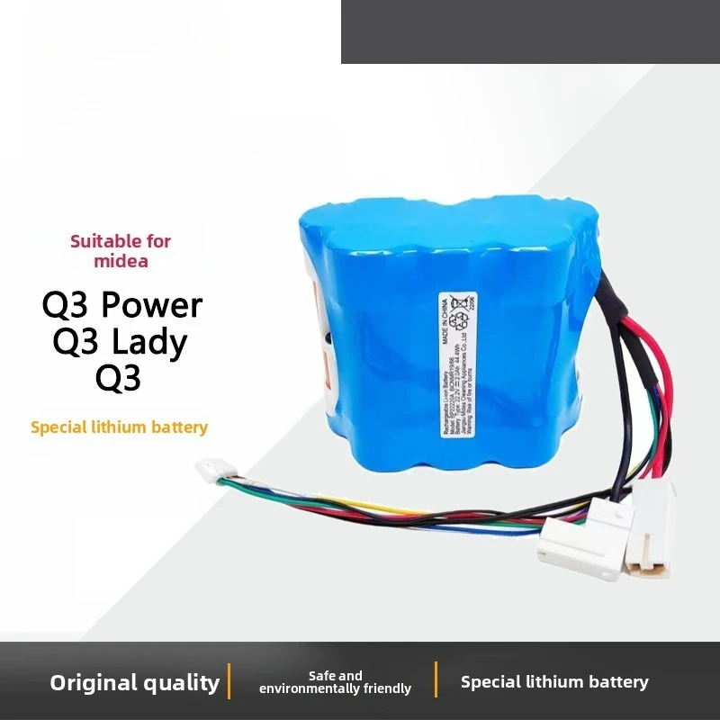 

Suitable for Midea Vacuum Cleaner Q3/Q3Power/Q3Lady Lithium Battery Accessories BP22220A