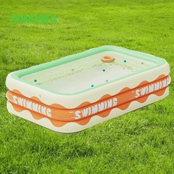 1.3M Inflatable Pools Baby Swimming Pool Bath Toys Water Amusement for Children Framed Summer Outdoor Games Toy Kids Boys Girl