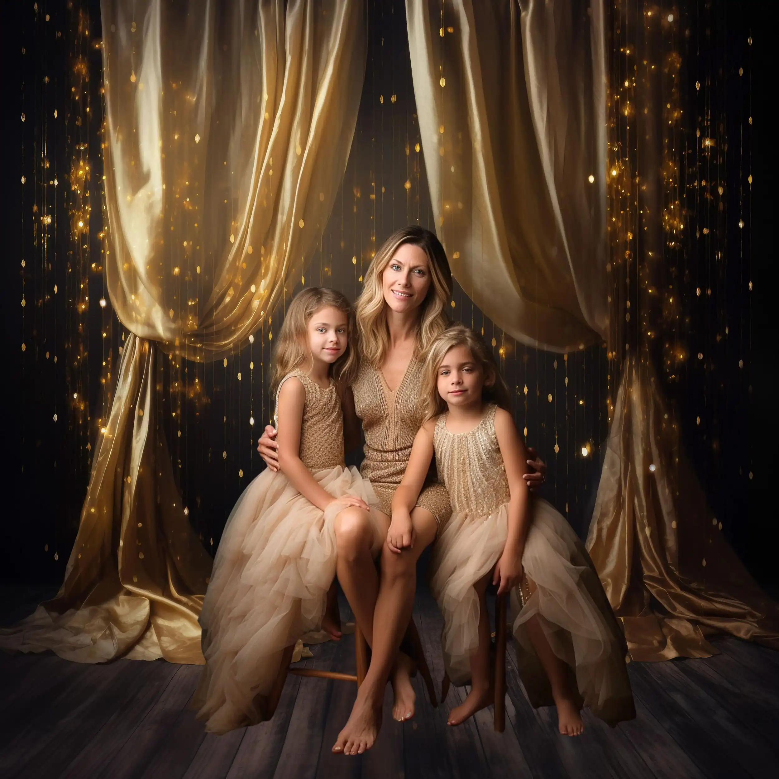 Mehofond Photography Background Black Glitter Curtain Kids Family Birthday Party Maternity Portrait Decor Backdrop Photo Studio