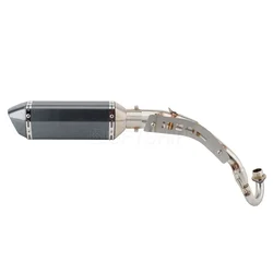 For Honda Monkey 2019 2020 2021 2022 2023 Monkey 125 Escape Slip-on Motorcycle Exhaust Muffler With Mid Link Pipe