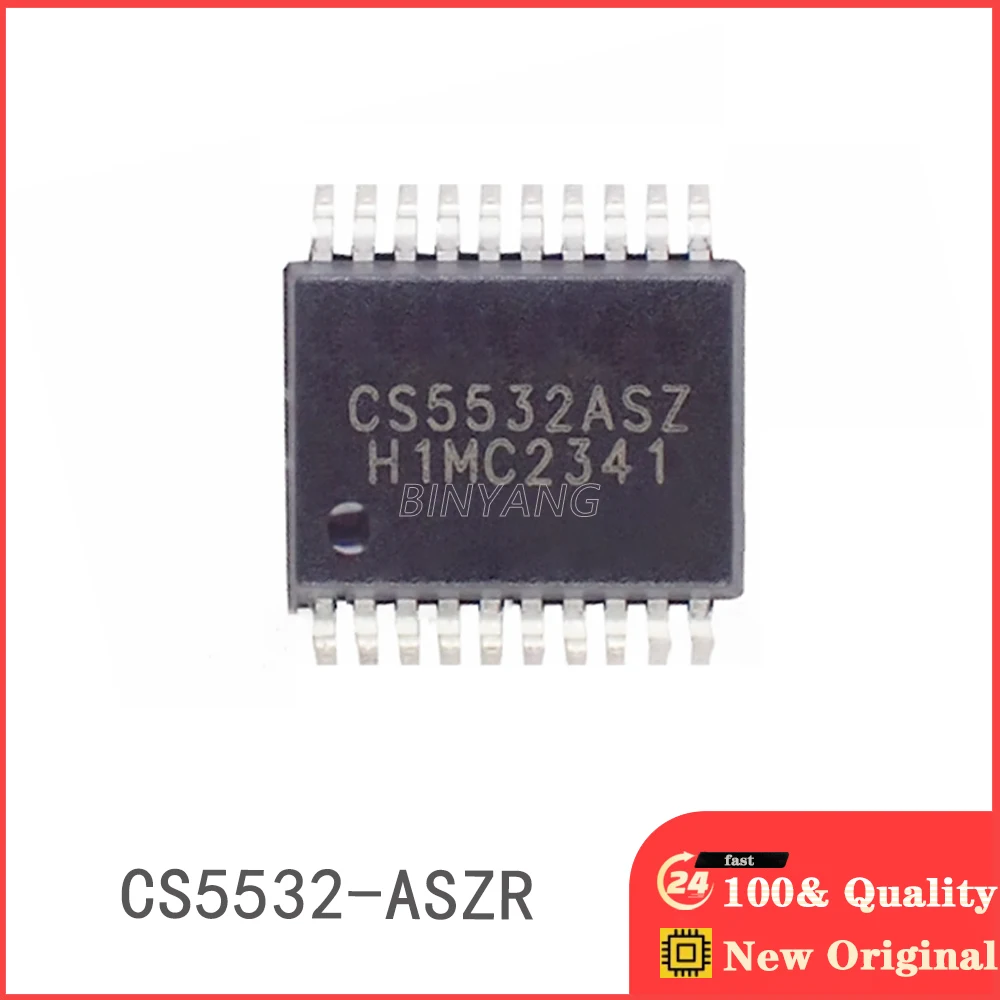 (5piece) 100%  CS5532-ASZR  CS5532-A  SSOP-20  New Original Stock IC Electronic Components