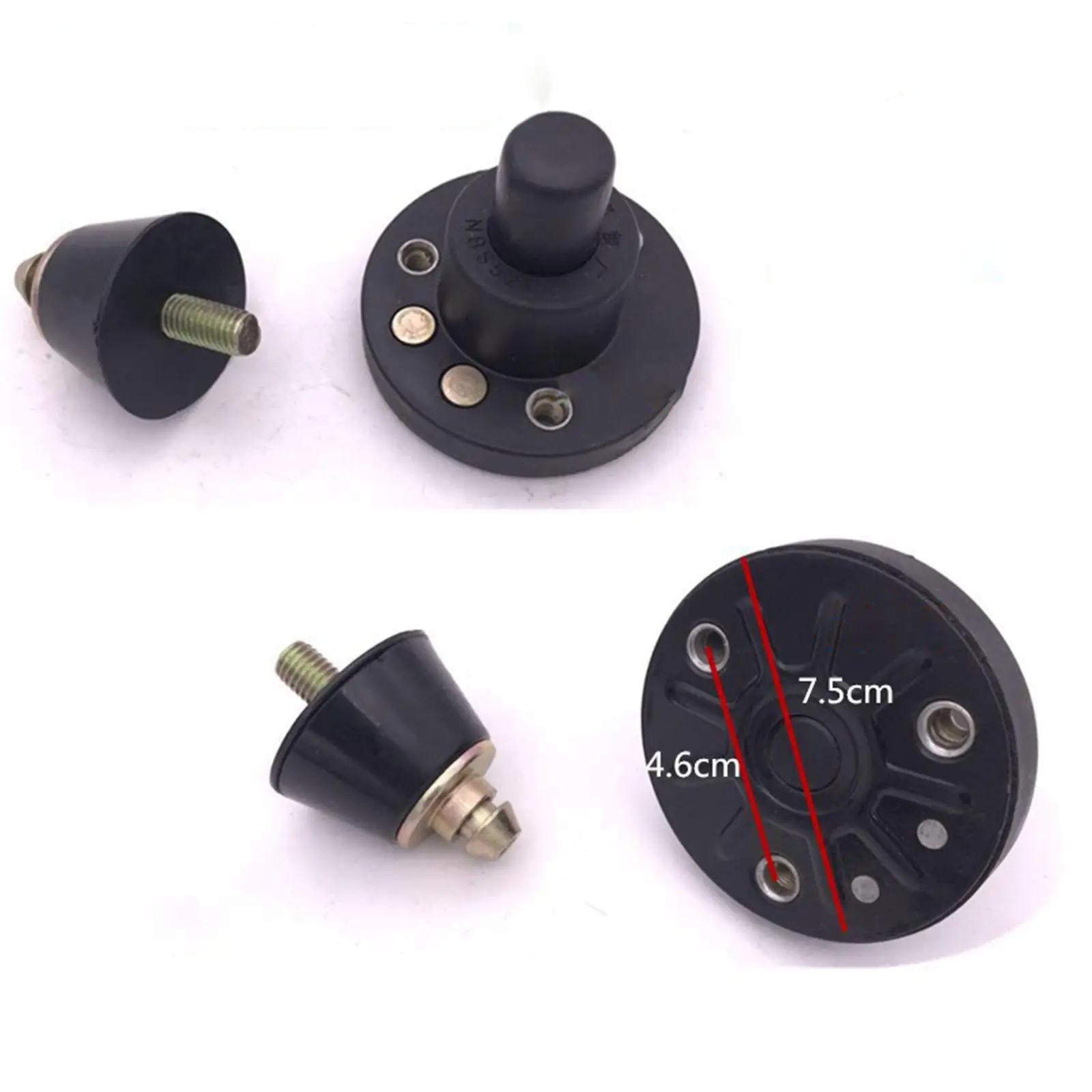 Loader Round Lock Sturdy Easily Install Accessories,Repair Part,Metal Engineering Vehicle Parts Professional Replacement