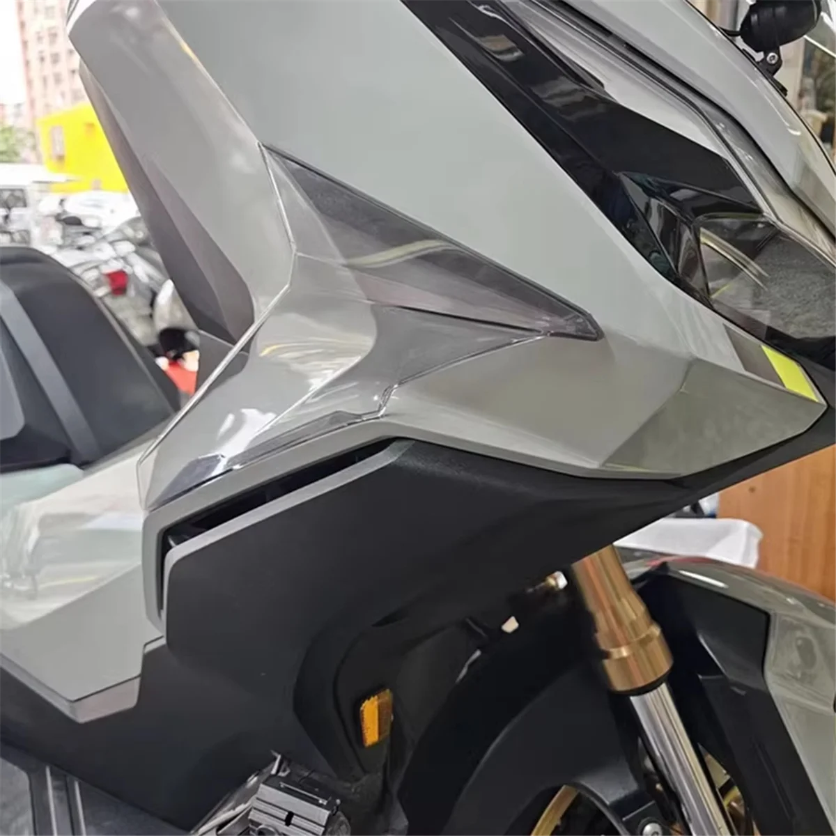 

Motorcycle Windshield-Motorcycle Side Fairing Side Cover Wing Deflector Spoilers for ADV350 2022-2025 Accessories