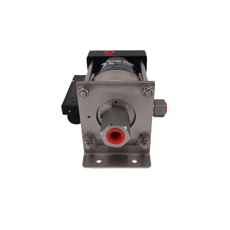 High Quality Mini Hydro Pneumatic Pressure Pump Stainless Steel Piston Pump for Liquid Cylinder