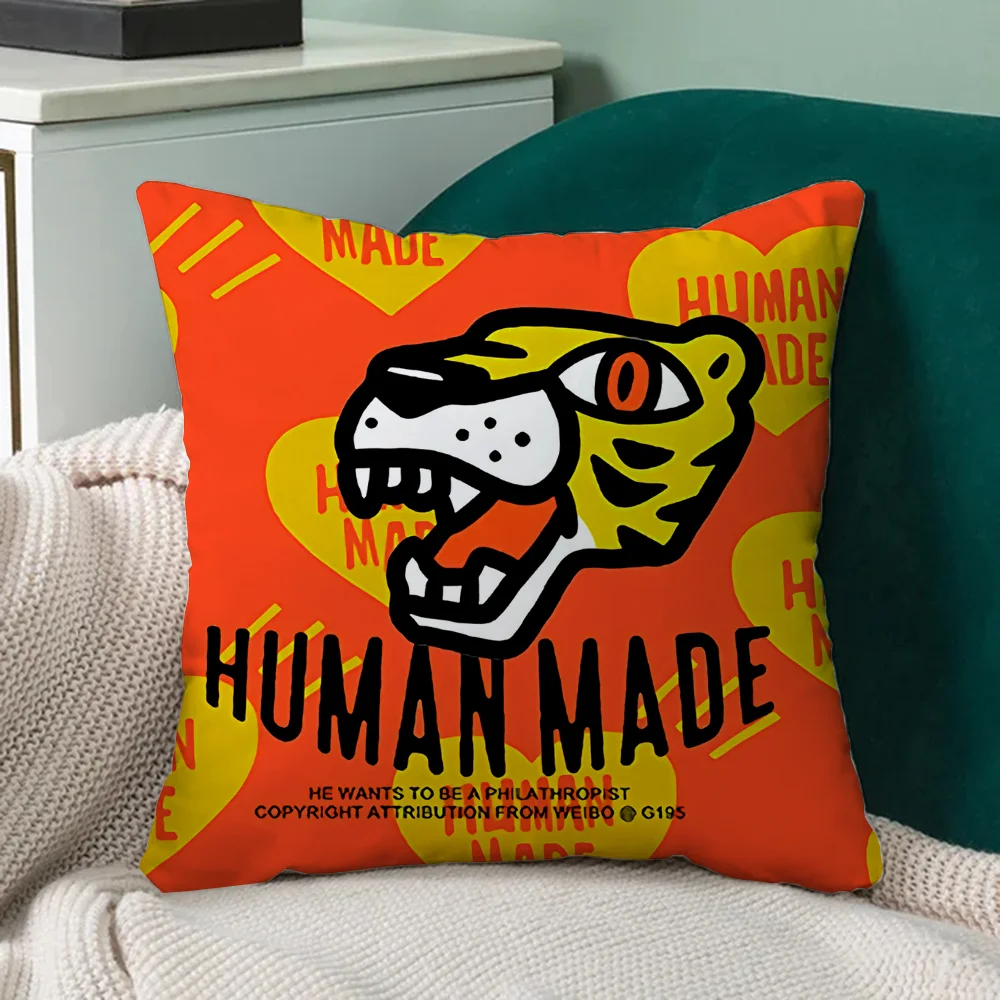 Human Made Decorative Cushion Covers for Bed Pillows Pillowcase 40x40 Pilow Cases Car Decoration Sofa Cushions Pillowcases 50x50