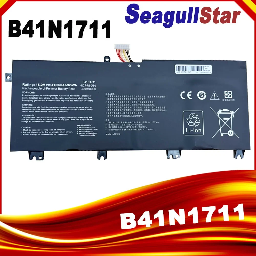 B41N1711 Laptop Battery For ASUS Strix GL703VD GL703VM GL503VD GL503VM FX503V FX705DT FX705DD FX705DU FX705DY