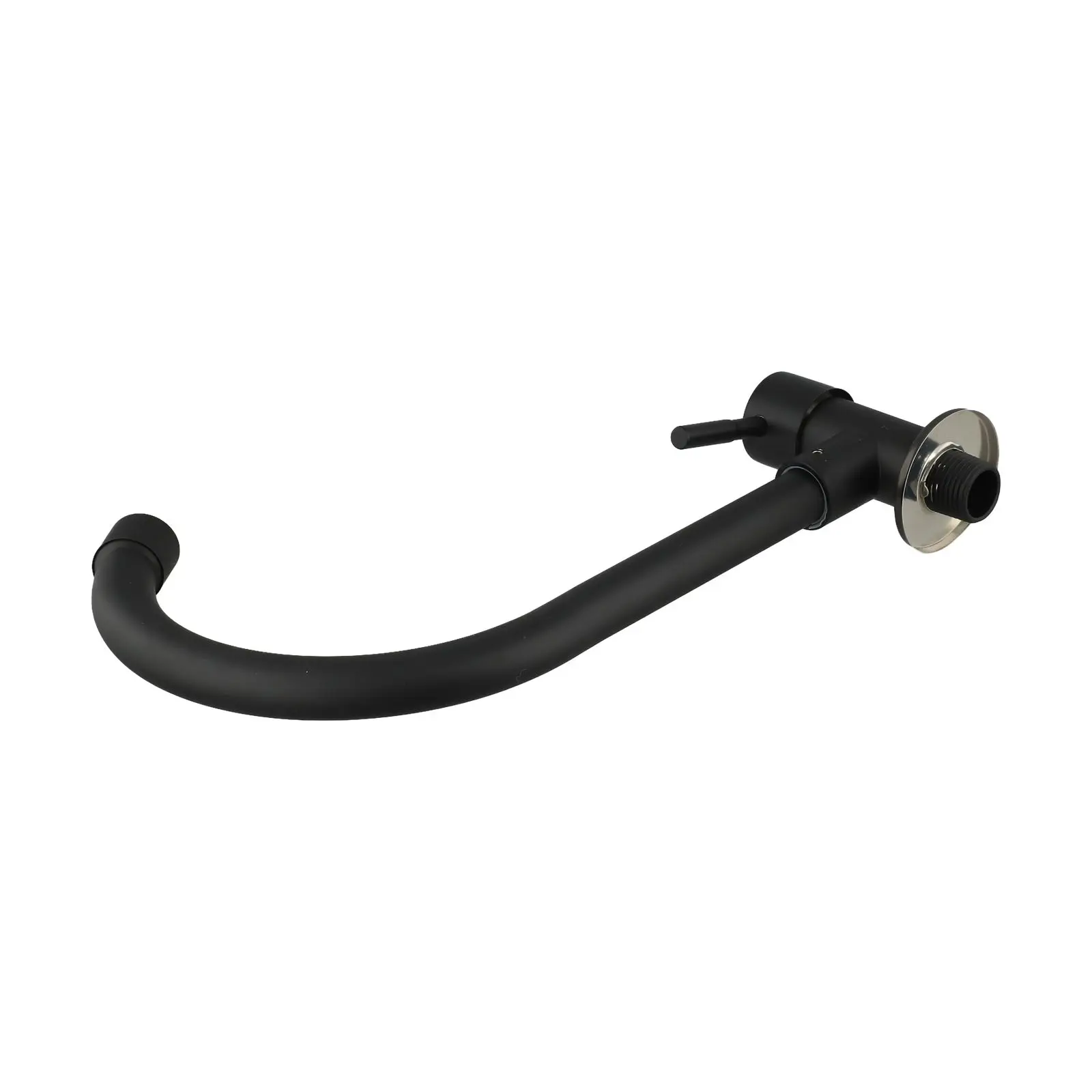 304ステンレス鋼の台所の蛇口,黒い浄水器,シングルレバーの穴の蛇口,浴室の家具セット,冷水壁