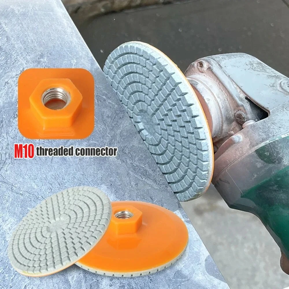 

80 мм 3-дюймовая алмазная полировальная подушечка для влажной и сухой полировки, абразивный диск для шлифования мрамора, гранита, бетона, шлифовки столешницы, камня