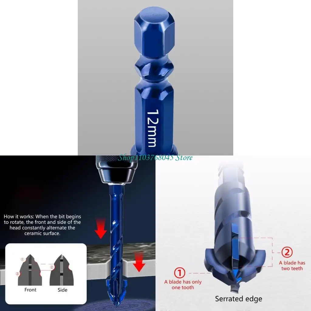 

R53F 6-14 мм промышленный домохозяйственный бит для точного бурения в различных материалах