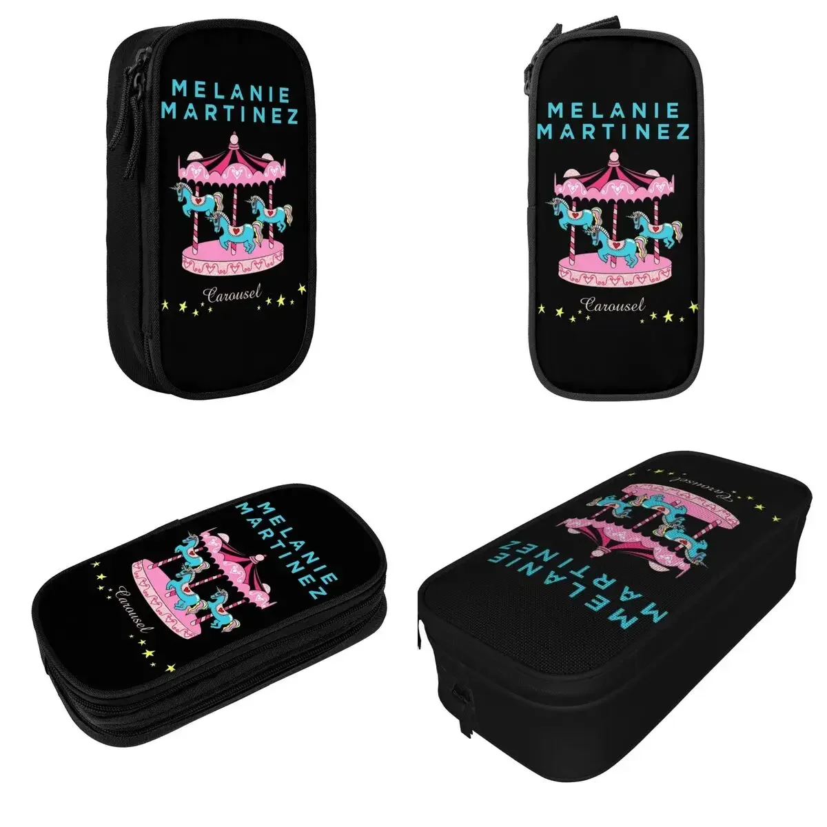 

Melanie Martinez Pencil Cases Creative Trilogy Tour Singer Pen Box Pencil Bags Student Large Storage Office Cosmetic Pencil Box