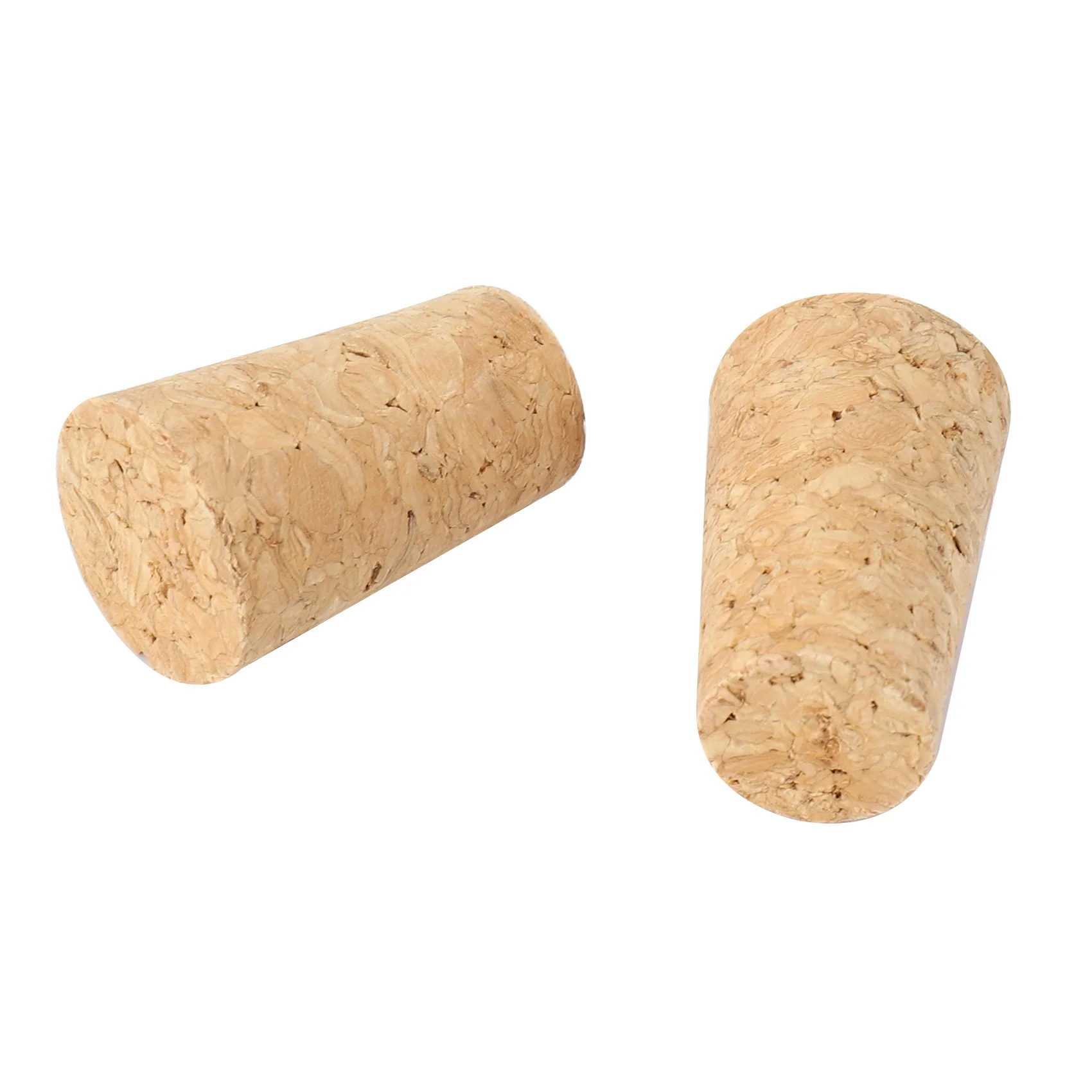 40Pcs Natural Wood Corks Wine Stopper Wood Bottle Stopper Cone Type Wine Bottle Corks Plug Sealing Cap Beer Bottle Corks