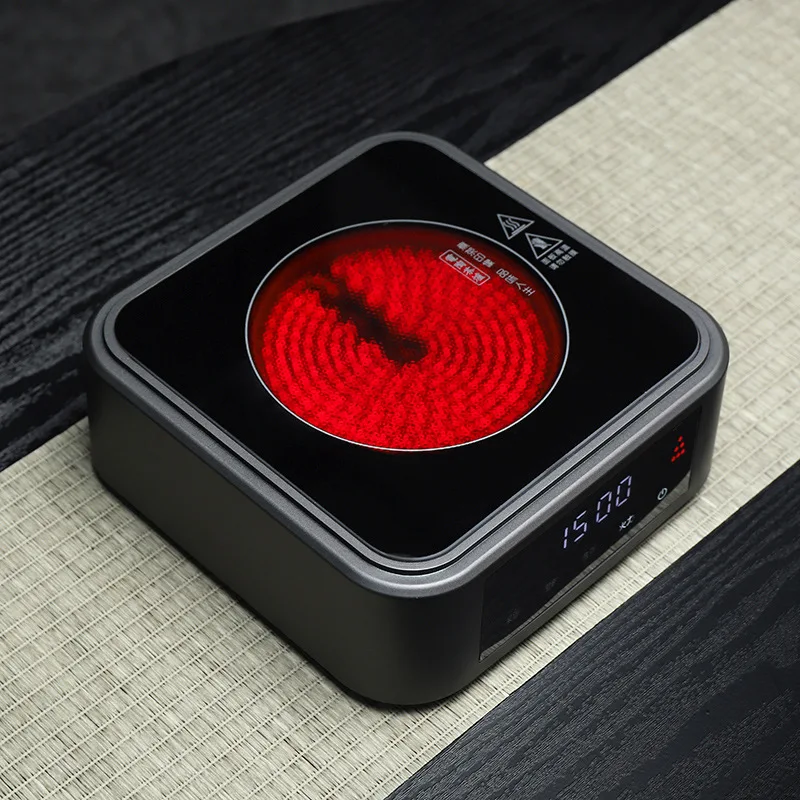 1500W Electric Stove Smart Tea Stove Electric Hot Plate Household Heater Stove Heating Furnace Mini Tea Maker Water Boiler 220V