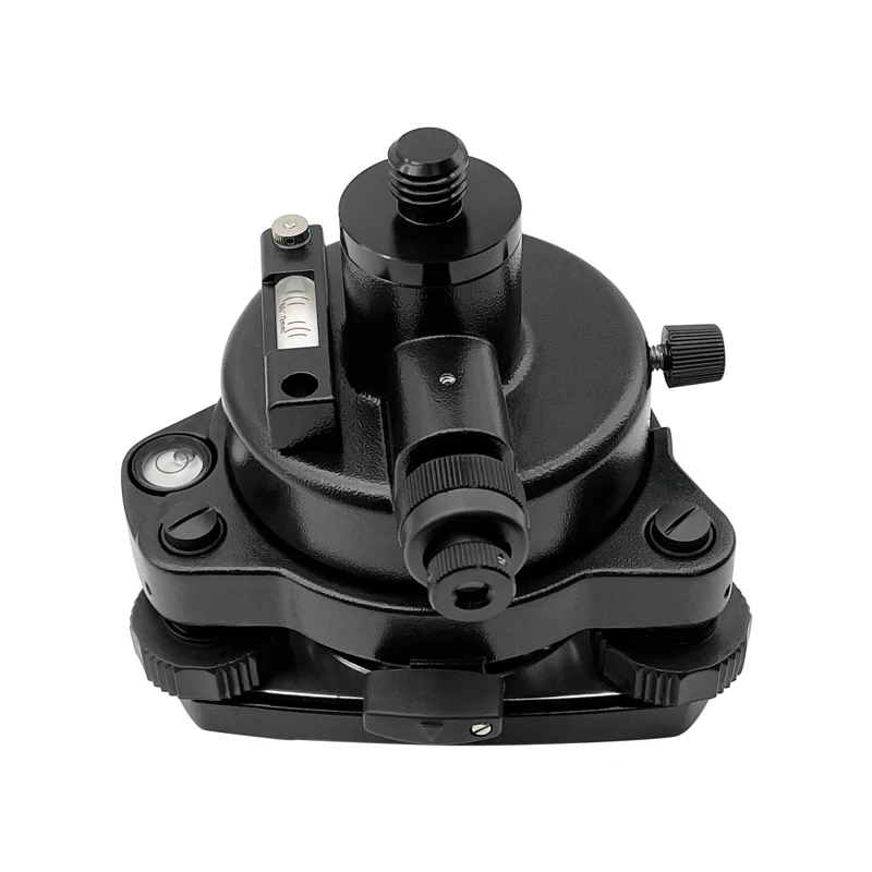 Grey Black Green Three-jaw Tribrach And Optical Plummet Rotating Adapter For Prisms GPS 5/8