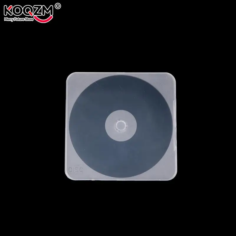 1pc/2pcs/5pcs Ultrathin DVD Case Transparent CD Package Portable CD Storage Box for Home Cinema Mini Disc CD Protective Case