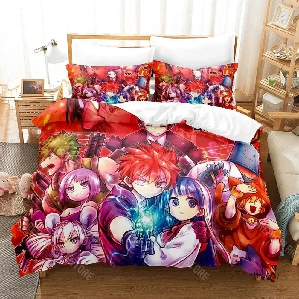 2026 3D Print Anime Mission Yozakura Family Bedding Set Boys Girls Twin Queen King Size Duvet Cover Pillowcase Bed Boys Adult