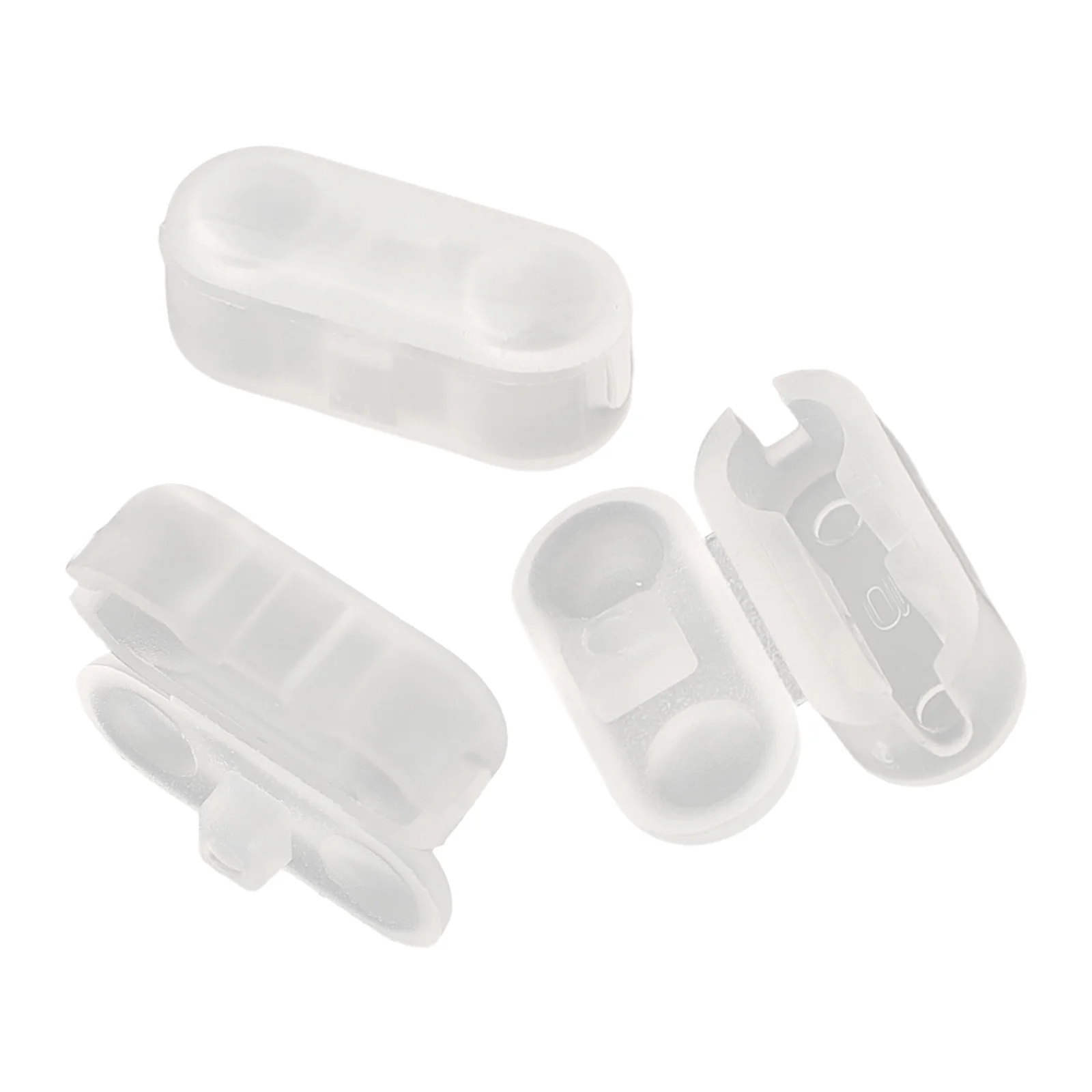 Clip tirare il connettore del cavo tenda verticale per rullo di plastica 10/30/50 Pcs 6x 4.5mm clip connettore nuovo di zecca