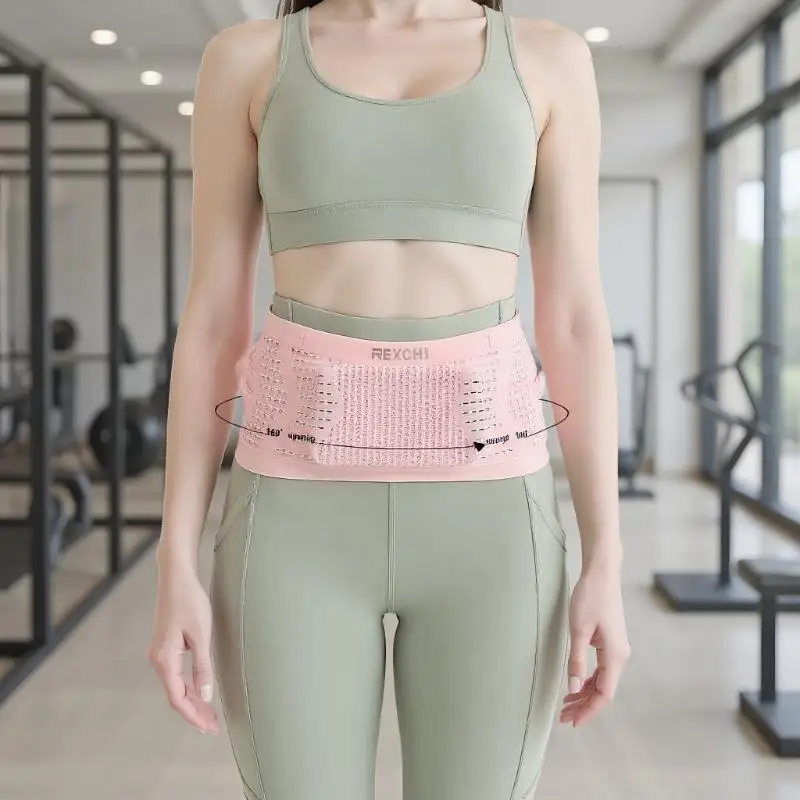 

Lightweight & Seamless Elastic Waist Bag; Ideal for Running, Cycling & Gym Activities,