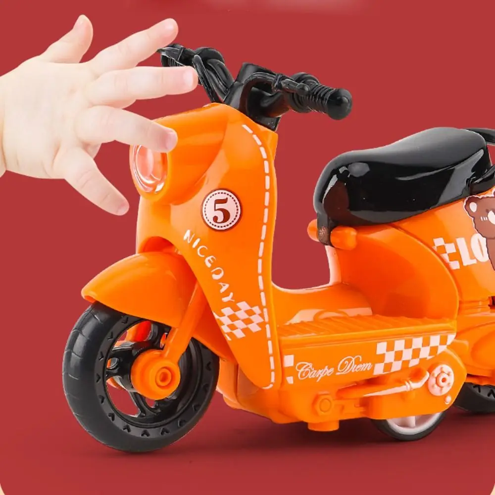Miniatuur legering motorfiets model gegoten traagheid simulatie motorfiets ambachten legering motorfiets trek kinderen cadeau