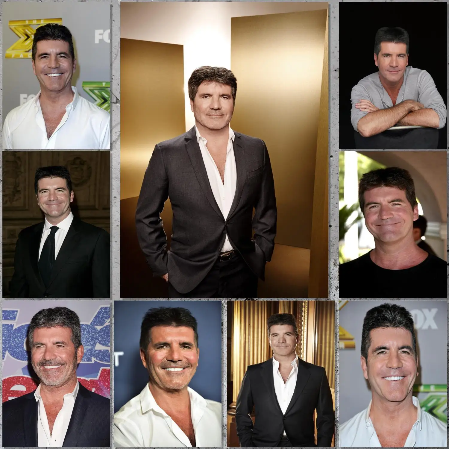 Simon Cowell Poster Canvas Art Poster and Wall Art Picture Print Modern Family bedroom Decor Posters