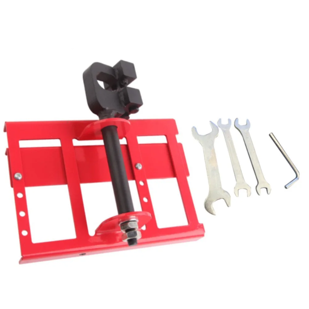

Lightweight Vertical Lumber Cutting Guide Stainless Steel Attachment Mini Portable Sawmill Tool Wood Red