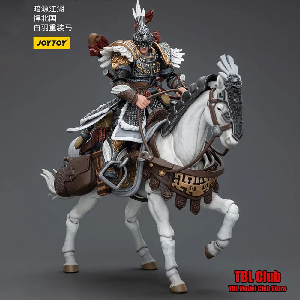 JOYTOY JT5901 1/6 Dark Source JiangHu Northern Hanland Empire White Feather Snowfield Archery Cavalry 10.8cm Action Figure